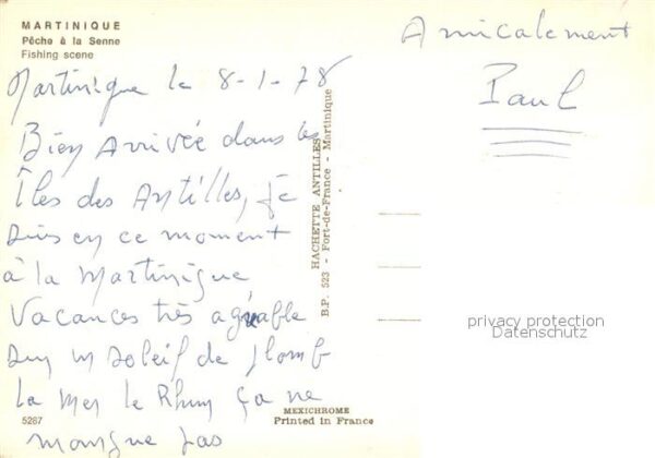 Fischerei Martinique Peche a la Senne – Bild 2