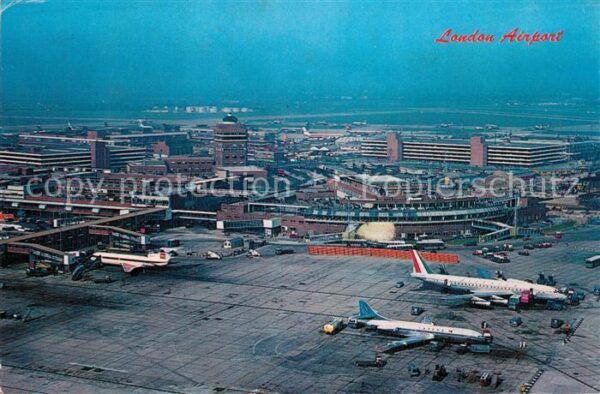 Flughafen Airport Aeroporto London Aerial View