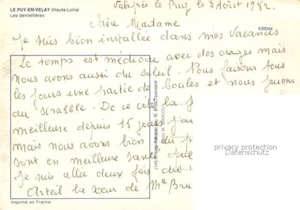 Handarbeit Dentellieres Puy-en-Velay Spitzenkl?ppl – Bild 2