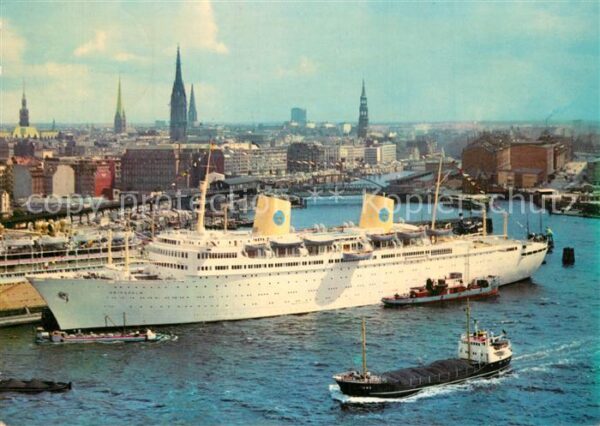Schiffe Ships Navires Gripsholm Hamburg Hafen