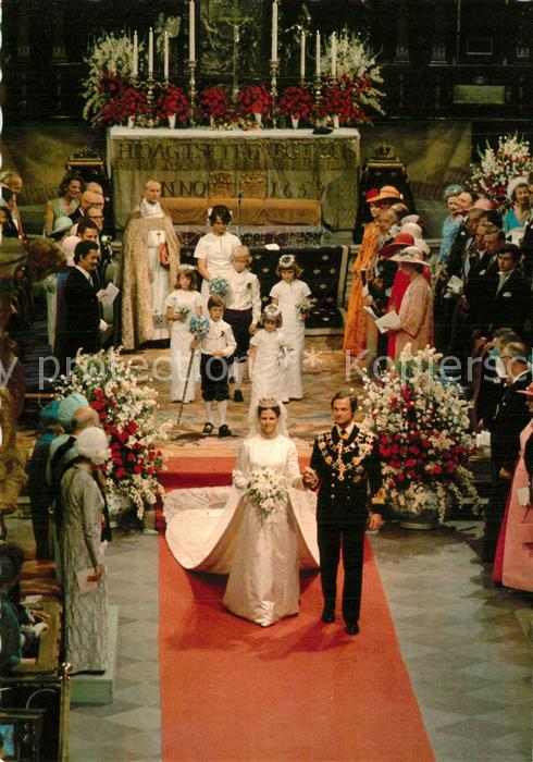 Adel Schweden Hochzeit K?nig Carl Gustaf K?nigin Silv