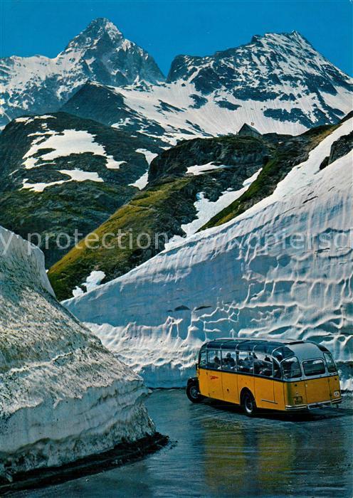 Postbus Sustenpass Sustenhorn