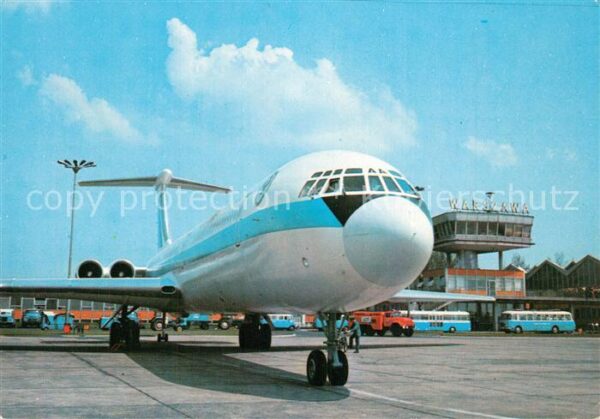 Flugzeuge Zivil Intercontinental Fan-Jet Ilyushin-62