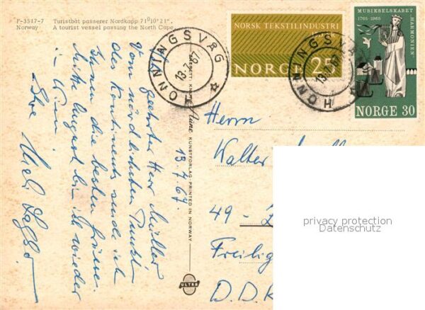 Schiffe Ships Navires North Cape Norway – Bild 2