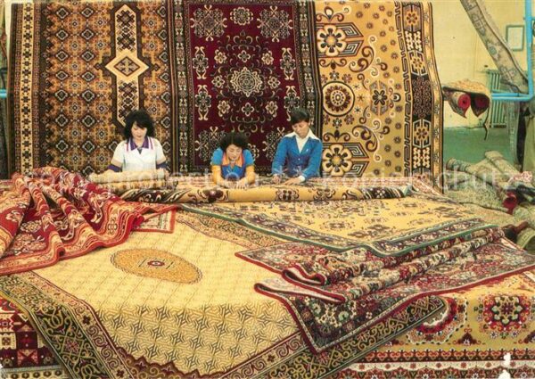 Weberei Teppiche Mongolei
