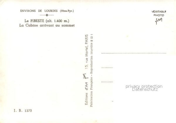 Seilbahn Pibeste Lourdes – Bild 2