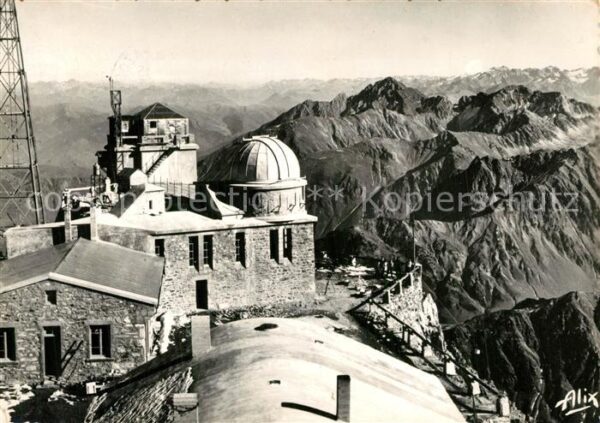 Observatorium Sternwarte Urania Pic du Midi de Bigorre Massif de l'Arbi