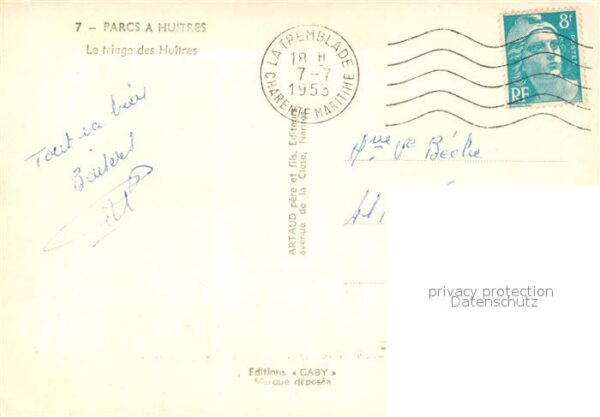 Fischerei Triage des Huitres – Bild 2