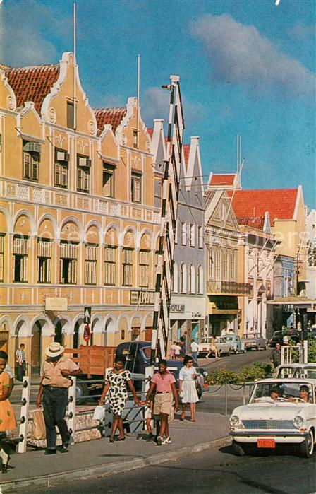 Curacao Niederlaendische Antillen Breedestraat Punda