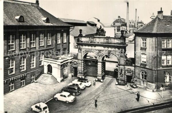Pilsen Plzen B?hmen Porte des Brasseries de Pilsen