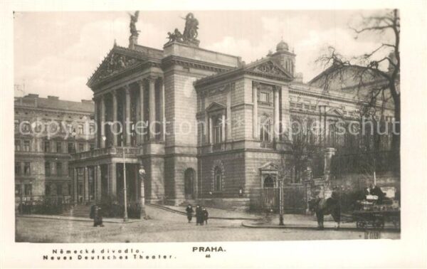 Praha Prahy Prague Neues Deutsches Theater