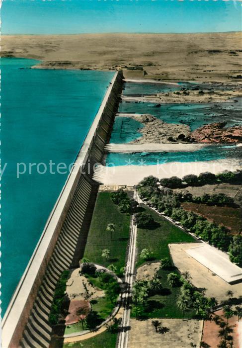 Asswan Fliegeraufnahme Nile Dam