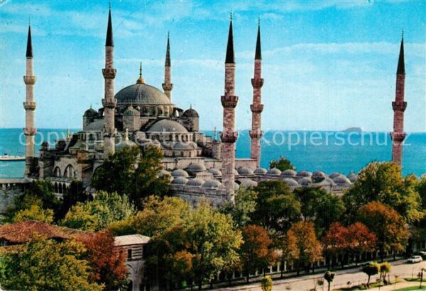 Istanbul Constantinopel Blaue Moschee
