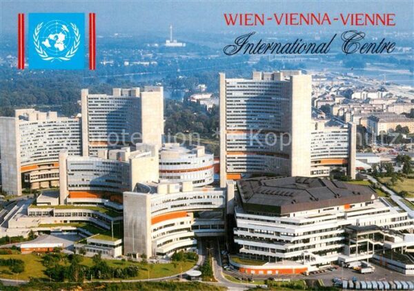Wien Fliegeraufnahme International Centre