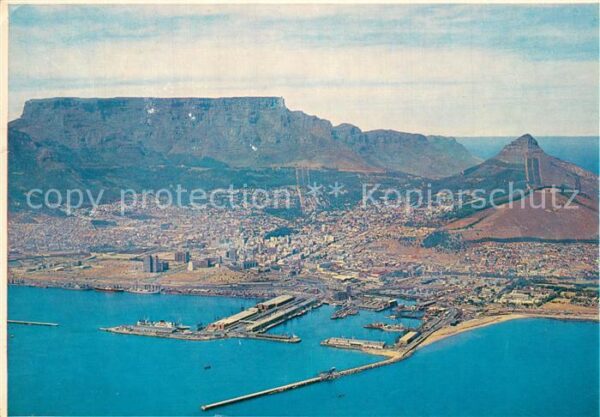 Cape Town Kaapstad Kapstadt Fliegeraufnahme