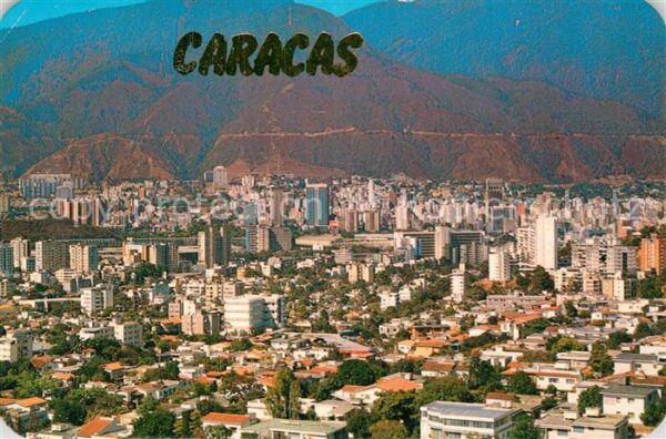 Caracas Fliegeraufnahme