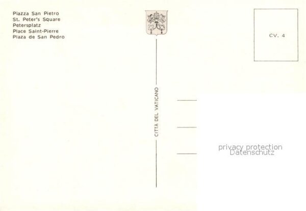 Rom Roma Petersplatz – Bild 2