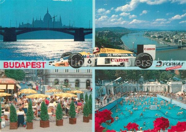 Budapest Br?cke Donau Thermalbad