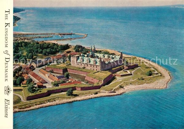 Kronborg Slot Fliegeraufnahme Schloss