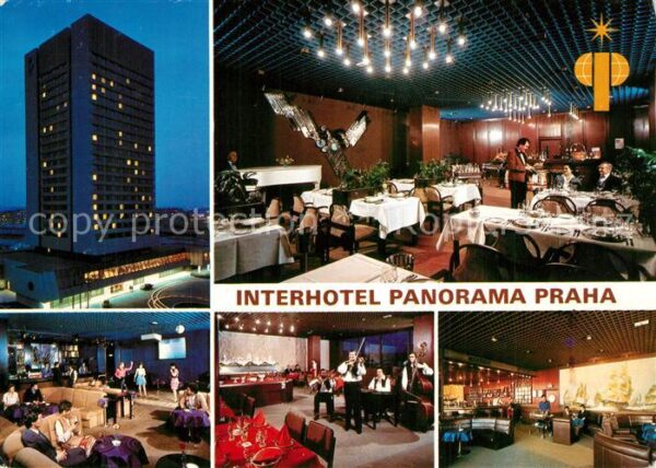 Prag Prahy Prague Interhotel Panorama