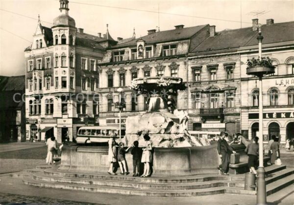 Decin B?hmen Stalinovo namesti