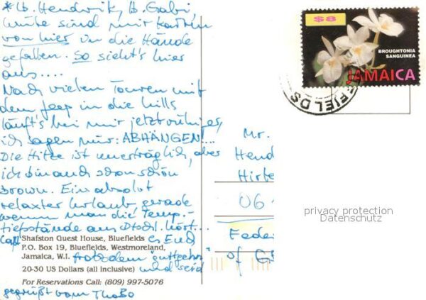 Jamaika Westmoreland Shafston Guest House – Bild 2