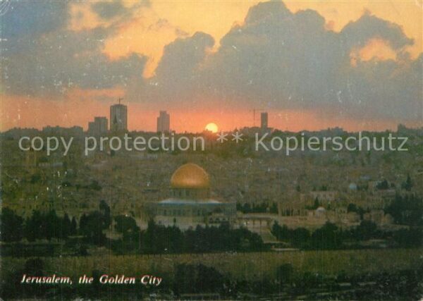 Jerusalem Yerushalayim Golden City