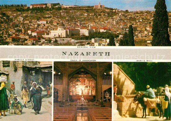 Nazareth Israel Market Street Church of Annunciation Ma