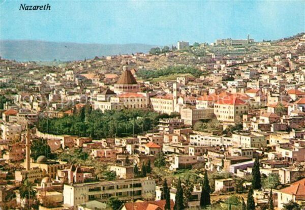 Nazareth Israel Fliegeraufnahme