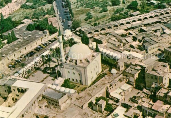 Acre Fliegeraufnahme El-Jazzars Mosque