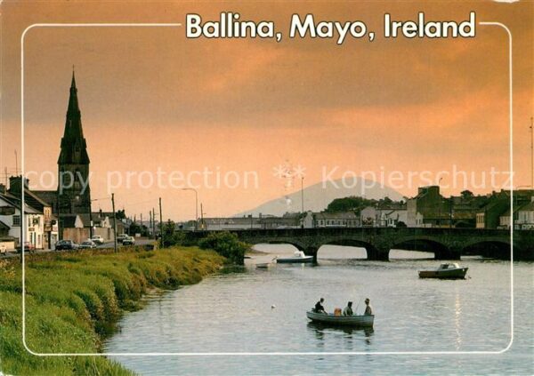 Mayo Irland Ballina Flusspartie