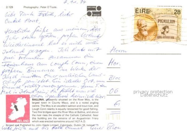 Mayo Irland Ballina Flusspartie – Bild 2