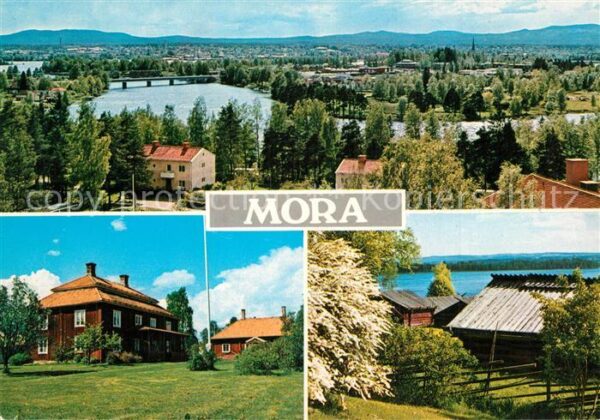 Mora Dalarnas Lan Utsikt fran lasarettet