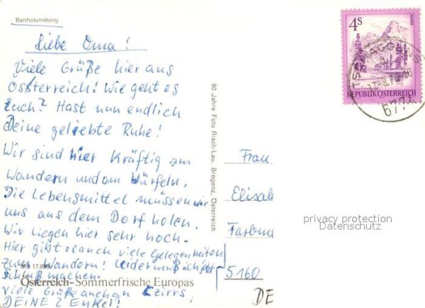 Bartholom?berg Vorarlberg Kirchenpartie – Bild 2
