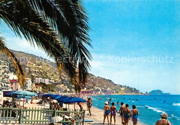 ALASSIO Savona Liguria IT Spiaggia di levante