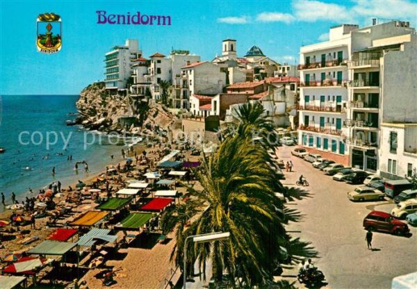 Benidorm Strand Schloss