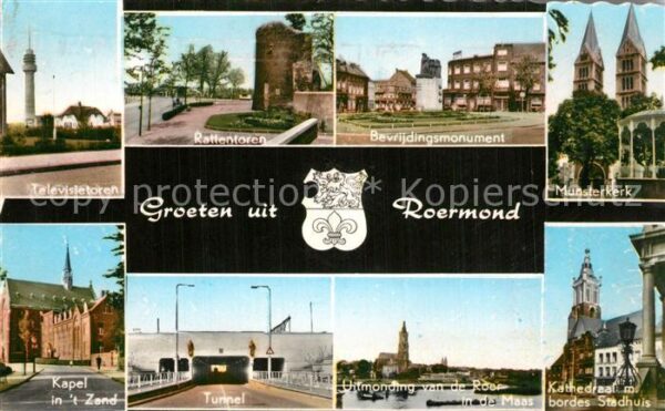 Roermond Televisietoren Rattentoren Bevrijdingsm