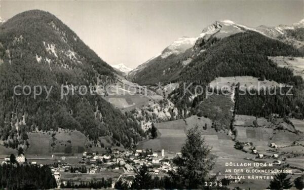 Doellach Kaernten Panorama Mölltal Alpen