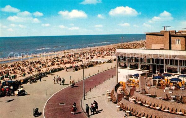 Zandvoort Holland Rotonde Strand Promenade Restaurant