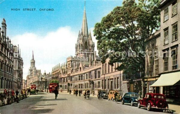 Oxford Oxfordshire High Street