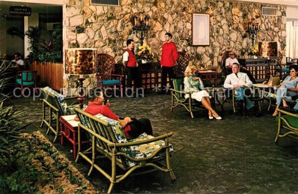 Lucaya Freeport Bahamas Lobby of King's Inn Hotel