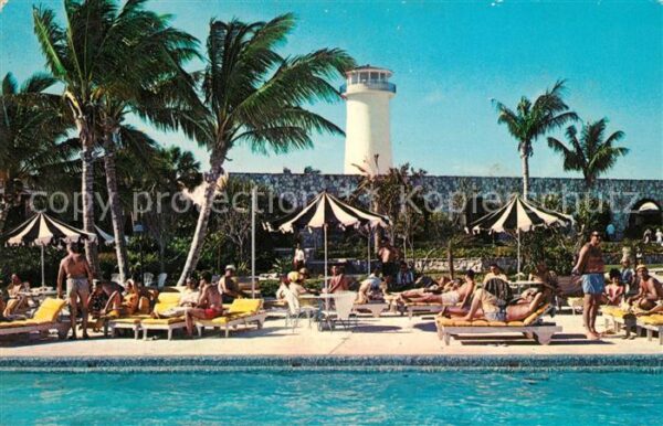 Nassau Bahamas Lucayan Beach Hotel Swimming Pool