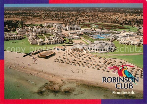 Midoun Robinson Club Strand Fliegeraufnahme