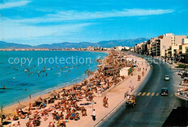Arenal Mallorca Vista general Playa