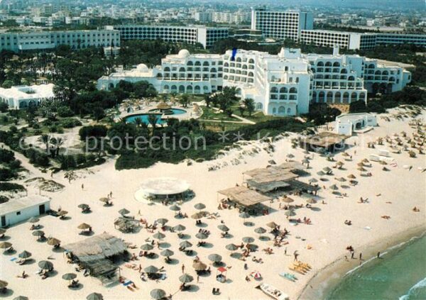 SOUSSE  Tunesie Hôtel Marhaba Beach vue aérienne