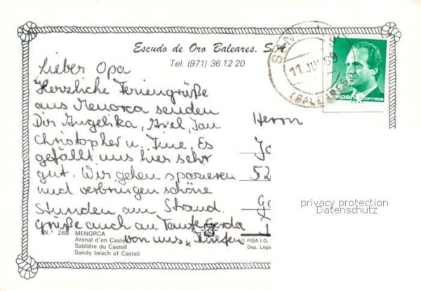 Arenal d en Castell Fliegeraufnahme – Bild 2