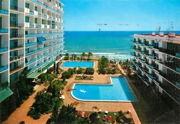 Marbella Andalucia Hotel Skol Swimming Pool Meerblick