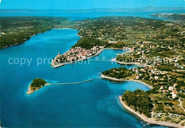 Rab Croatia Fliegeraufnahme