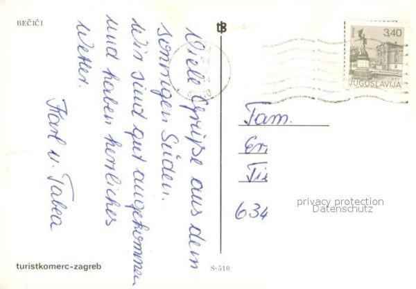Becici Strand Hotel Ferienanlage Fliegeraufnah – Bild 2