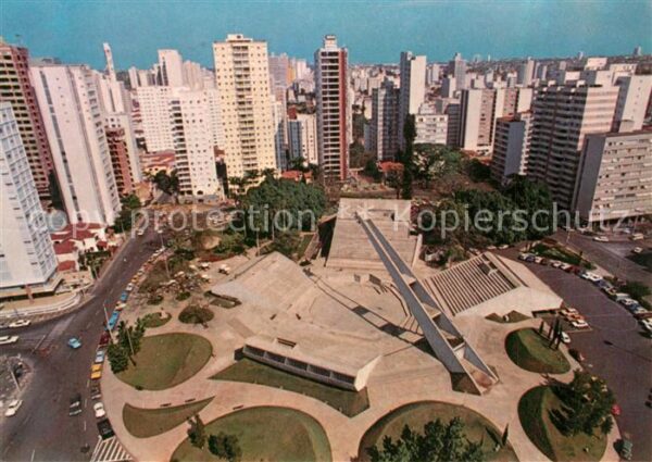 Campinas Teatro de Arena Centro vista aérea